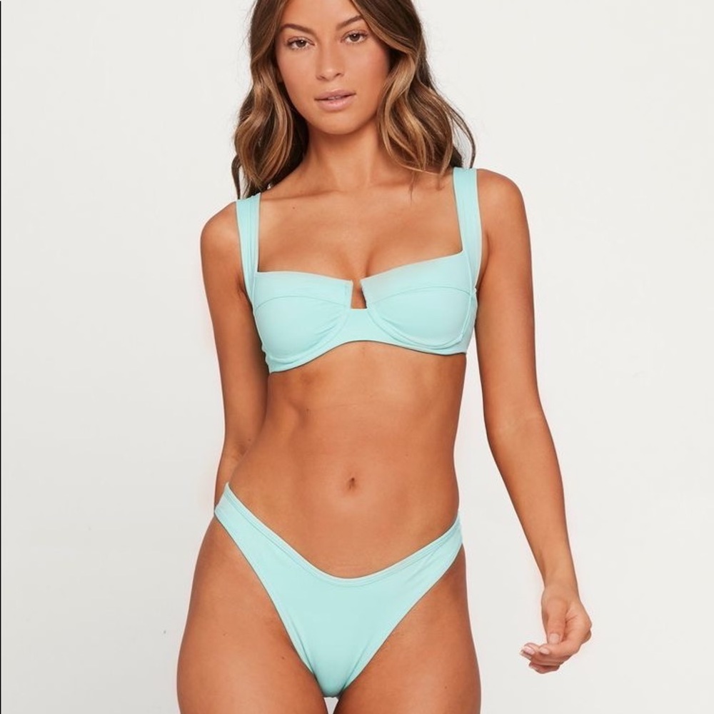 L Space Pacifica Blue Bikini